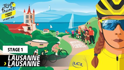 Discover the route of Stage 1 - Tour de France Femmes avec Zwift 2026
