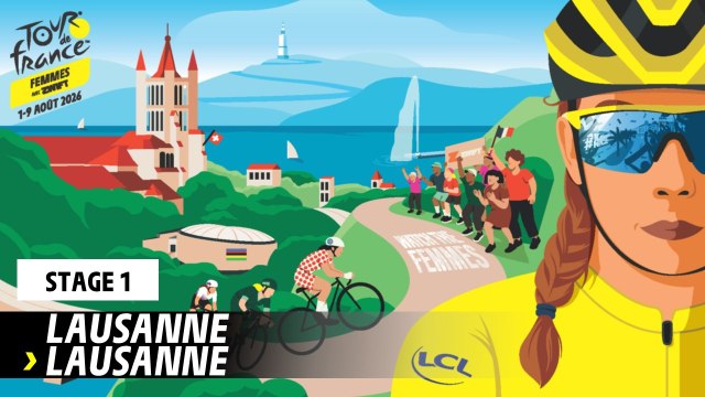 Discover the route of Stage 1 - Tour de France Femmes avec Zwift 2026