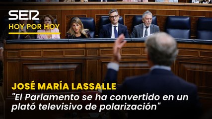 Lassalle: "El Parlamento se ha convertido en un plató televisivo de polarización"