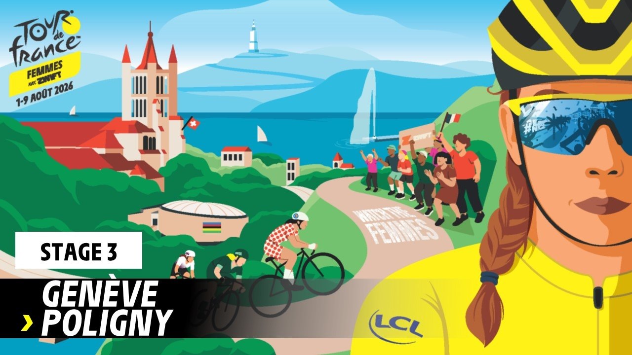 Discover the route of Stage 3 - Tour de France Femmes avec Zwift 2026