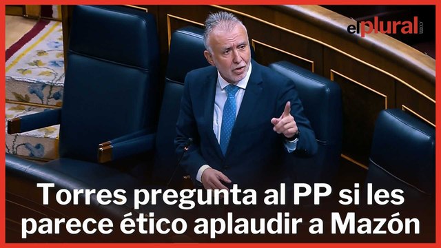 El ministro Torres pregunta al PP si les parece ético aplaudir a Mazón tras su gestión en la DANA