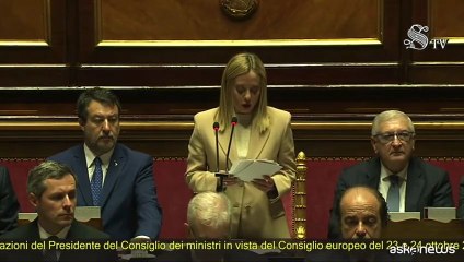 Meloni: sul Medioriente ci sarà un passaggio parlamentare