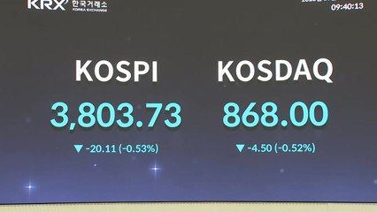 코스피 3,883 마감...종가 기준 최고가 경신 / YTN