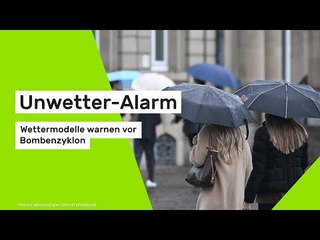 Unwetter-Alarm: Sturm-Fahrplan für Donnerstag - Wettermodelle warnen vor Bombenzyklon