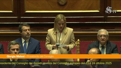 Medio Oriente, Meloni "Prospettiva di pace, ma disinnescare i rischi"