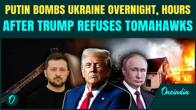 Breaking: Putin RAINS Missiles, Drones On Kyiv In DEADLY Attack As Trump Slams Door On Tomahawks