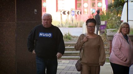 Family of Harvey Willgoose arrive for sentencing