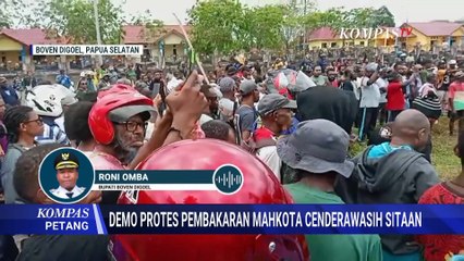 BBKSDA Papua Minta Maaf soal Pembakaran Mahkota Cenderawasih Hasil Sitaan | KOMPAS PETANG