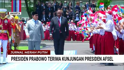 Momen Prabowo Terima Kunjungan Presiden Afrika Selatan, Bahas Penguatan Hubungan Diplomatik