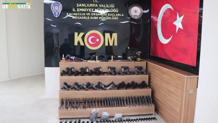 Şanlıurfa’da Ev Değil Cephanelik Çıktı! Emniyetten Dev Operasyon