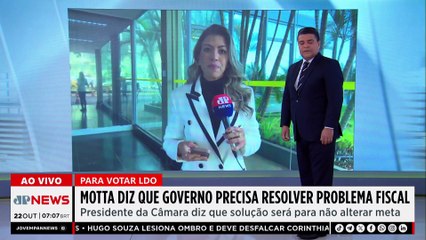 Motta diz que governo precisa “resolver o problema fiscal” para que Congresso vote LDO