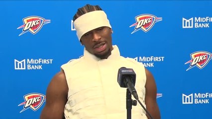 Thunder - Gilgeous-Alexander : ''Ce n'était pas beau à voir ce soir''