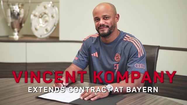 Vincent Kompany extends his Bayern contract - the numbers behind his success