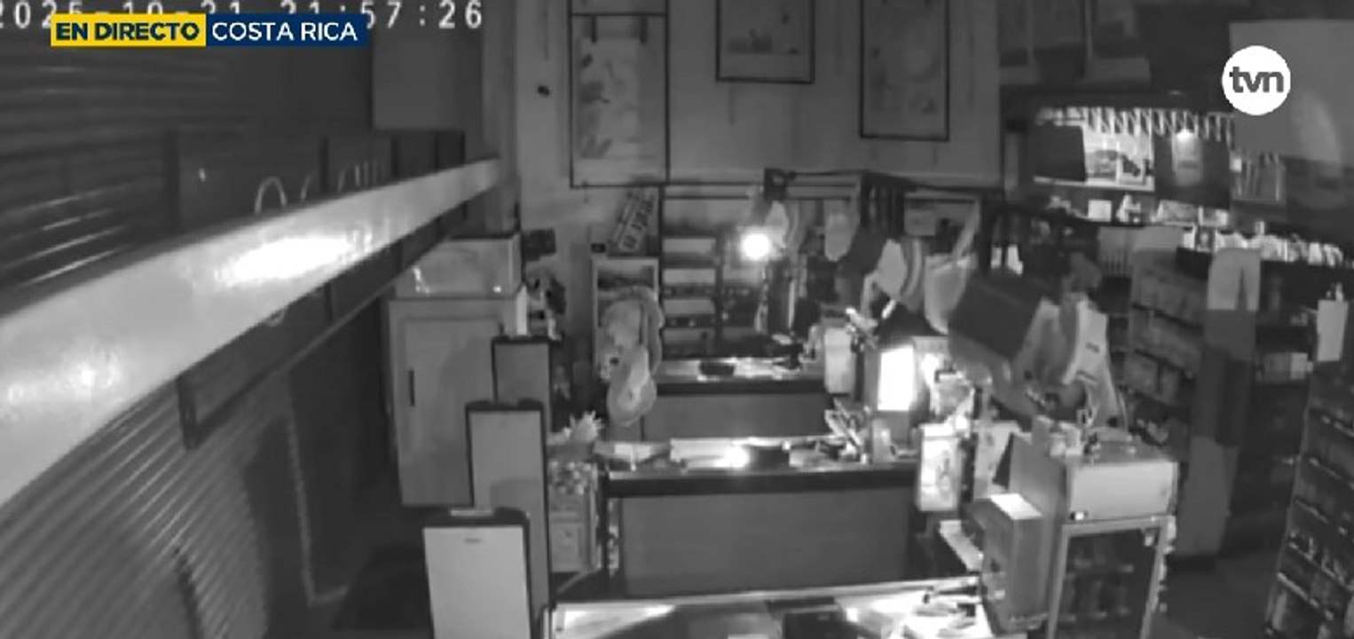 Sismo de 5,9 grados sacude territorio de Costa Rica y Panamá