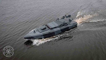 אוקראינה חושפת רחפני ים “Sea Baby” רבי־עוצמה לאחר ההרס החלקי של גשר קרים