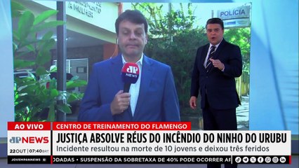 Justiça absolve réus do incêndio do Ninho do Urubu