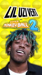 LIL UZI VERT KICK SUR DU SUPER  MONKEY BALL  2