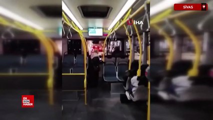 Sivas'ta şehit babasına dilenci diye hakaret edip, darbetmeye kalktı