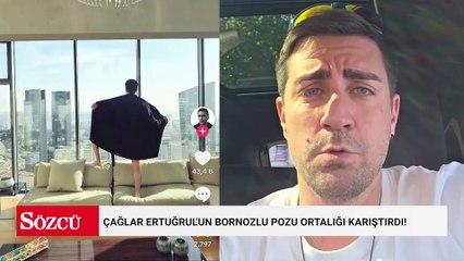 Çağlar Ertuğrul'un bornozlu pozu ortalığı karıştırdı! 'Oltaya gelenler olmuş'