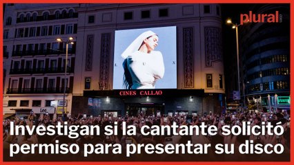 El Gobierno de Almeida amenaza con denunciar a Rosalía