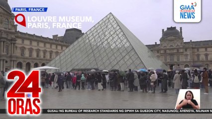 Louvre Museum, pansamantalang isinara sa publiko matapos manakawan ng alahas ng FRENCH Royals | 24 Oras