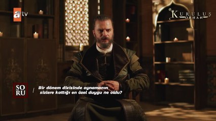 Dizimizin Boran Bey'i Yiğit Uçan'a sorduk⚔️ | Kuruluş Orhan Özel Röportaj Kuruluş Orhan || TRT Drama Update