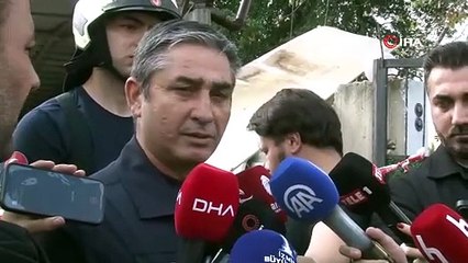 İzmir İtfaiye Dairesi Başkanı İsmail Derse: "Patlama gaz sıkışması nedeniyle meydana geldi"