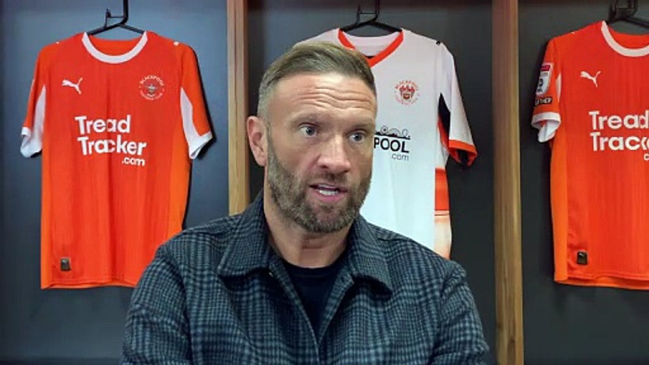 Ian Evatt discusses his return to Blackpool as head coach