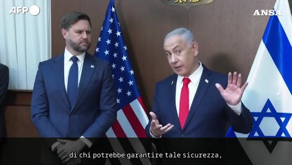 Palestina, Netanyahu: "Stiamo creando un incredibile giorno dopo"
