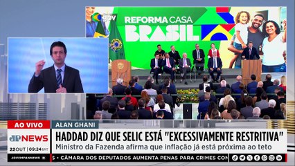 Haddad diz que Selic está “excessivamente restritiva”; Ghani, Vilela e D'Avila analisam