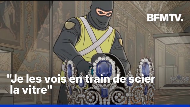 Le témoignage d'un surveillant du Louvre présent pendant le cambriolage du musée