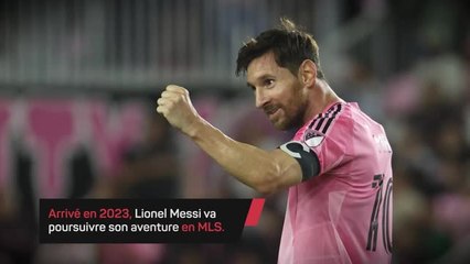 Inter Miami - Messi prolonge jusqu'en 2028