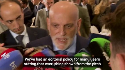 Tebas denies censoring players & fans protest concerning Miami match