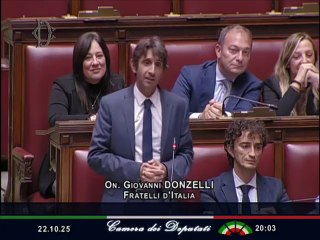 Donzelli - Da sinistra ipocrisia insopportabile (23.10.25)