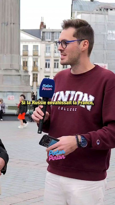 Si la Russie envahissait la France, tu ferais quoi ? Essaye de répondre le plus concrètement possible. Il ne s'agit pas de dire "je fuis". Comment est-ce que tu t'y prendrais ? #microtrottoir