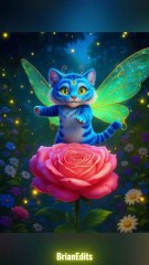 Rumi and Derpy Tiger as Fairies, KPop Demon Hunters #kpopdemonhunters #kpdh #huntrix #sodapop #sajaboys