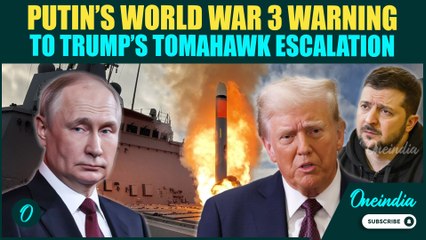 Putin’s BONE CHILLING Warning to Trump| Threatens OVERWHELMING Response to Tomahawks to Ukraine|WW3