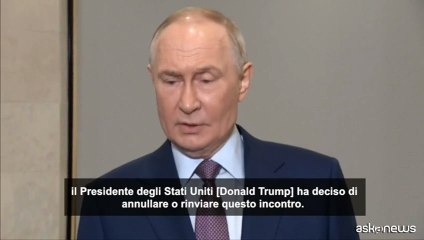 Putin promette di continuare il "dialogo" con Trump