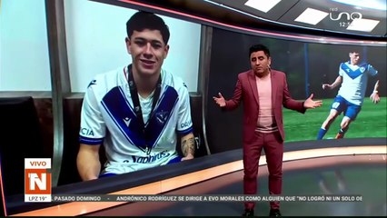 MÁXIMO MAMANI, JUGADOR DE VÉLEZ, NACIÓ EN LA PROVINCIA DE SANTA FE