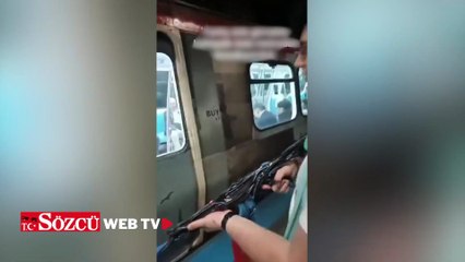 İstanbul'da metroyu karıştıran tüfekli çocuk!