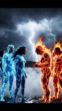 The Conflict — When Fire Meets Water, but Hearts Seek Peace 🌧️🔥💧 | Emotional Cinematic Short