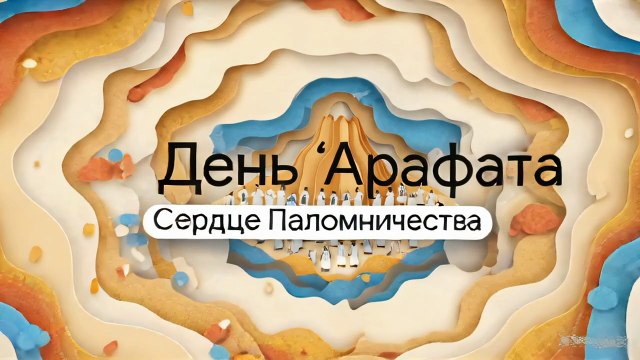 День ‘Арафата — один из величайших дней в исламе. Это девятый день месяца Зуль-хиджа.