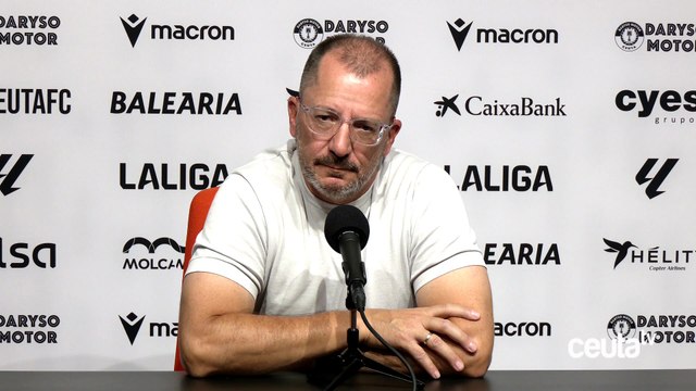 José Juan Romero: es bestial como trabajan los jugadores del Ceuta