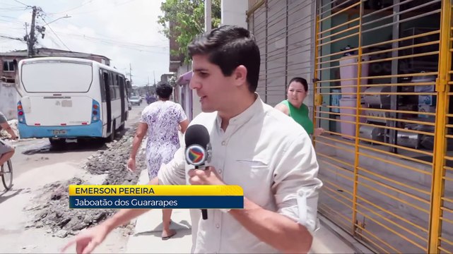 Acidentes devido a obras inacabadas na Rua Laguna, Jaboatão: relatos de vítimas e apelo por soluções