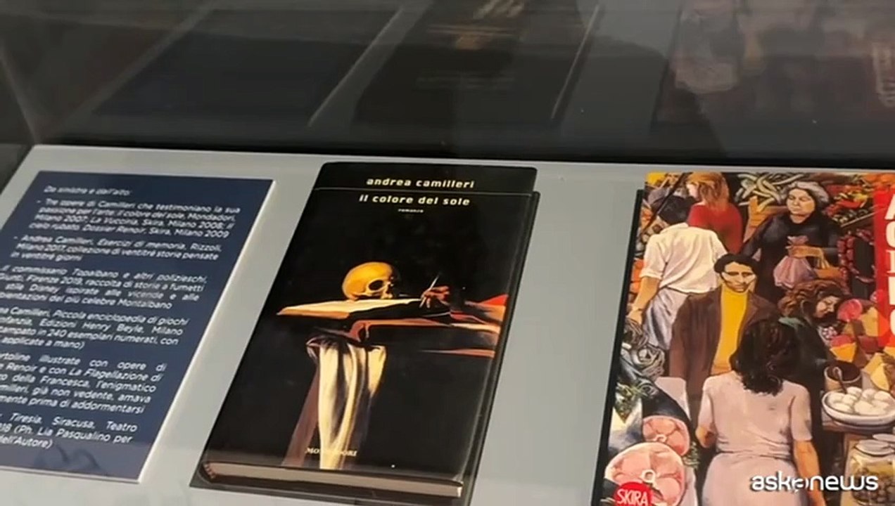 A Roma in mostra "Il teatro infinito di Andrea Camilleri"