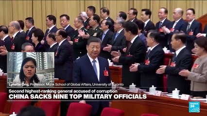 Since 2013, Xi has purged high-level civilian and military officials 'who are not in his faction'