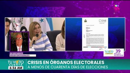 "Es nefasto" que el CNE trate de desconocer una resolución del TJE: Juan Carlos Barrientos