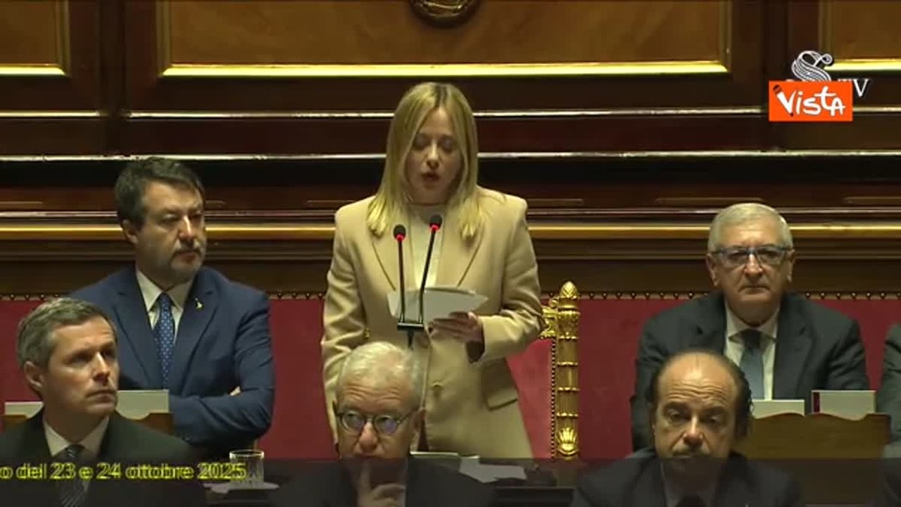 Meloni: «Grazie a Trump, la pace a Gaza è un suo indiscutibile successo»