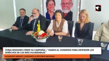 Forja Misiones cerró su campaña Vamos al congreso para defender los derechos de los más vulnerables