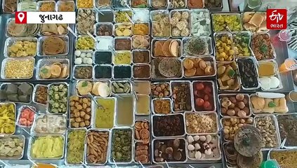 જુનાગઢ: BAPS સ્વામિનારાયણ મંદિરમાં ભવ્ય અન્નકૂટ, 1500 કરતાં પણ વધુ વાનગી અને મિષ્ઠાન શ્રીહરિને ધરાવાઈ